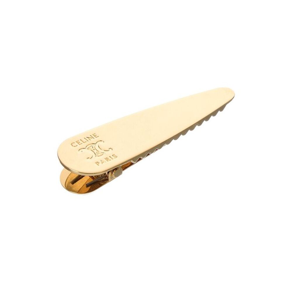 Celine Hair Clip, Gold